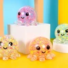 SQUISHY Octopussy GNIOTEK GLOWING LED TOY GLOWING OCTOPUS ŽAIDIMAS