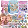 SquishySquishies CREATIVE PREMIUM rinkinys Iškarpų albumas HOUSES Lipdukai 1440 Scenes 24 + BONUS
