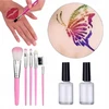 SquishySquishies Didelis rinkinys GLITTER TATTOOS Plaunamas Glitter BOX GLITTER