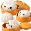SquishySquishies Didelis Squishy Dumpling XXL, antistresinis Slow Rising koldūno rankena