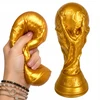Squishysquishies GNIOTEK antistresinis Pasaulio čempionato taurė GOLD 15 cm Ball Sport