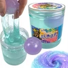 SquishySquishies JAR OF SLIME RUNNING galactic in in the PLASTIC MASS sensorinis IS