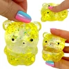 Squishysquishies Silikoninis minkštas žaislas "miškas" su blizgučiais, 6 cm