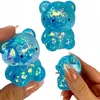 Squishysquishies Silikoninis minkštas žaislas "miškas" su blizgučiais, 6 cm