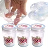 Squishysquishies SLIME FRAGRANCED 3PACK braškių skaidrus RINKINYS 3x250 ml