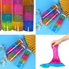 SquishySquishies Slime SENSORY PLASTIC MASĖS STYROFOAM kamuoliukai Tube