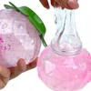Squishysquishies SLIME ŻELOWA MASA brokatowa STRETCH truskawka SENSORYCZNA SLAJM Jumbo