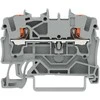 Gnybtas Wago 2202-1201, 2 jungčių 2,5 mm², 24A, pilkas