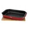 SSW Aliumininė keptuvė 34,5x24,5 cm BBQ CHEF raudona