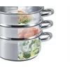 SSW Vitalo garų puodas 4,3 l 24 cm garintuvas su 2 įdėklais
