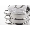 SSW Vitalo garų puodas 4,3 l 24 cm garintuvas su 2 įdėklais
