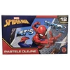 St. Majewski Aliejinės pastelės Spiderman 12 spalvų