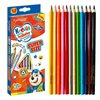 St. Majewski Bambino mokyklos pieštukų kreidelės THICK GRAPHITE Super Size