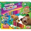 St. Majewski Plastelino rinkinys 24 spalvos Bambino - intensyvūs, ryškūs atspalviai