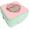 St. Majewski Pusheen mokyklos RINKINYS: Vandens butelis + Mint-Rožinė Lunchbox