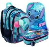 St. Majewski "stitch Stay Cool" 3 dalių mokyklinis rinkinys