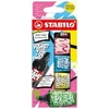 STABILO Boss Mini paryškintuvas iš Snooze One, 5 spalvų specialusis leidimas