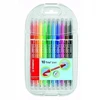 Stabilo Trio 2in1 Flomasteriai, 10 spalvų