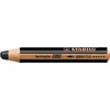 Stabilo Woody 3in1 kreidelė, juoda