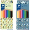 Staedtler 12 spalvų šešiakampės kreidelės