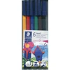 Staedtler Noris flamasteriai, 6 spalvų