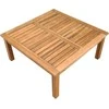Stalas Acacia 70x70x32 akacijų mediena