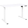 Home4you Stalas ERGO LIGHT Reguliuojamo aukščio, 1 variklis, 120x60 cm, Baltas