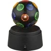 Stalinis LED šviestuvas GLOBO Disco, 1x0,06W, juodos sp., 3xAA elementai(neįeina),9x12,1cm