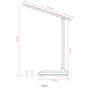 Stalinis LED šviestuvas GLOBO LORNA 3W CCT2800-6500K 270lm įkraunamas touch On/Off baltas