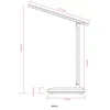 Stalinis LED šviestuvas GLOBO LORNA 3W CCT2800-6500K 270lm įkraunamas touch On/Off juodas