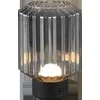 Stalinis LED šviestuvas REALITY LORD 1,5W 3000K 100lm įkraunamas juodos/sidabro spØ13x19cm