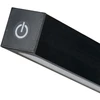 Stalinis LED šviestuvas REALITY SKIP, 2W, 3000K, 185lm, įkraunamas, juodos sp. 38x11x15cm