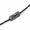 Stalinis šviestuvas BRILLIANT NALAM TL1, 1 x E14, 40W, 220-240V, juodos sp., 20 x 20 cm
