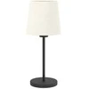 Stalinis šviestuvas EGLO FEBRES, 1xE27, 60W, juodos/baltos sp., Ø18cm, h44cm