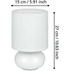 Stalinis šviestuvas EGLO TRODIO, 1 x E14, max 40 W, baltos sp., Ø15cm, h27cm