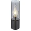 Stalinis šviestuvas GLOBO ANNIKA, 1xE27,25W,230V,laidas 1,5m,metalinis,juodos sp, ø9x30cm