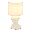 Stalinis šviestuvas GLOBO HERMES, 1 x E14, 40W, keramika/tekstilė kario sp, ø17x33cm