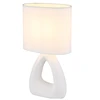 Stalinis šviestuvas GLOBO HERMES, 1 x E14, 40W, keramika/tekstilė kario sp, ø17x33cm