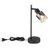 Stalinis šviestuvas GLOBO HUBERTUS,1xE14,40W,230V,metalinis,matinės juodos sp,35x14,3x12cm