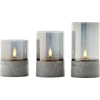 Stalinis šviestuvas GLOBO Stone, 1 x E14, 15W, druskos kristalas, 13 x 23 cm, 3-5kg