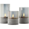 Stalinis šviestuvas GLOBO Stone, 1 x E14, 15W, druskos kristalas, 13 x 23 cm, 3-5kg