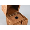 Stalinis šviestuvas TRIO TREASURE 1xE14 max 2W 225lm (komplektacijoje) medžio sp 16x12x12cm