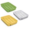 Stalo įrankių dėklas 24x34x5 cm plastikinis (mix) 47157 Italija STEFANPLAST