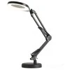 10W LED stalo šviestuvas AURIQ LOUPE, juodas, 3000/4000/6500K, dimeriuojamas