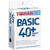 Stalo teniso kamuoliukai Basic 40+ Tibhar 6vnt. oranžiniai