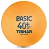 Stalo teniso kamuoliukai Basic 40+ Tibhar 6vnt. oranžiniai