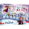 TREFL FROZEN 8in1 Mix&amp;play stalo žaidimų rinkinys