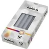 Stalo žvakės Bolsius 245x24mm sidabro sp.