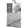 Bikuvalt Staltiesė D180 cm pilkų atspalvių, poliesteris ARTCHIC douceur d'intérieur