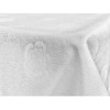 Excellent Houseware Staltiesė NELSON Nappe, baltos sp., 145 x 200 cm, 100% poliesteris